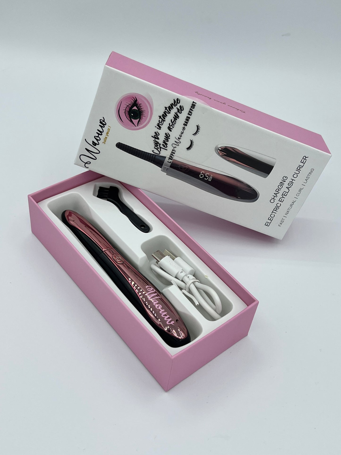 Recourbe-cils chauffant